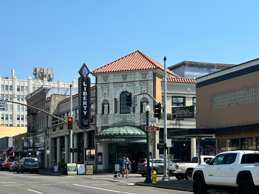 Liberty Theater in Astoria, Oregon by Happy Vegan Campers