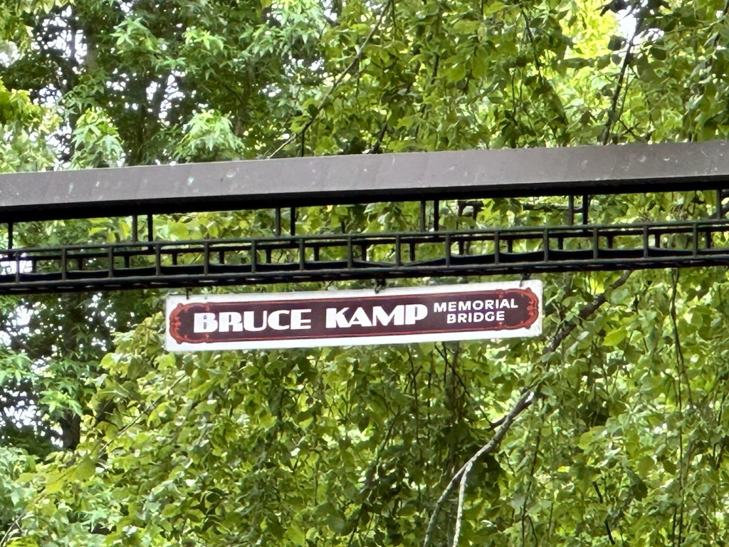 Squirrel bridge in Longview, Oregon. Picture by Happy Vegan Campers.