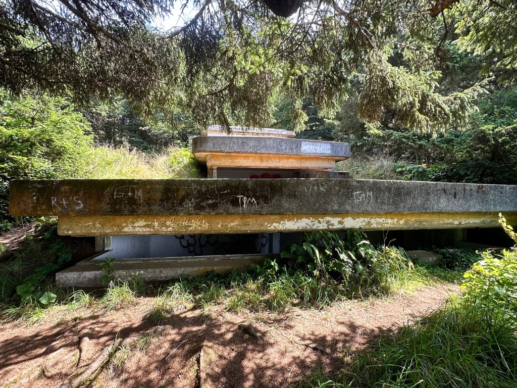 Military Bunker at Cape Disappointment in Washington by Happy Vegan Campers