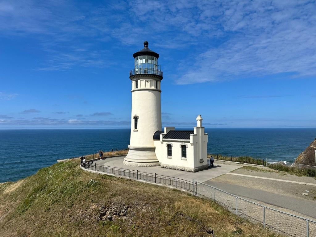 North Head Lighthouse at Cape Disappointment in Washington by Happy Vegan Campers
