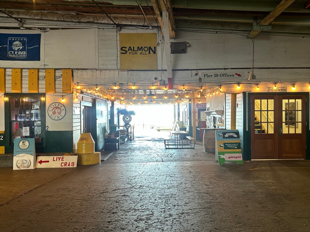 Pier 39 in Astoria, Oregon by Happy Vegan Campers