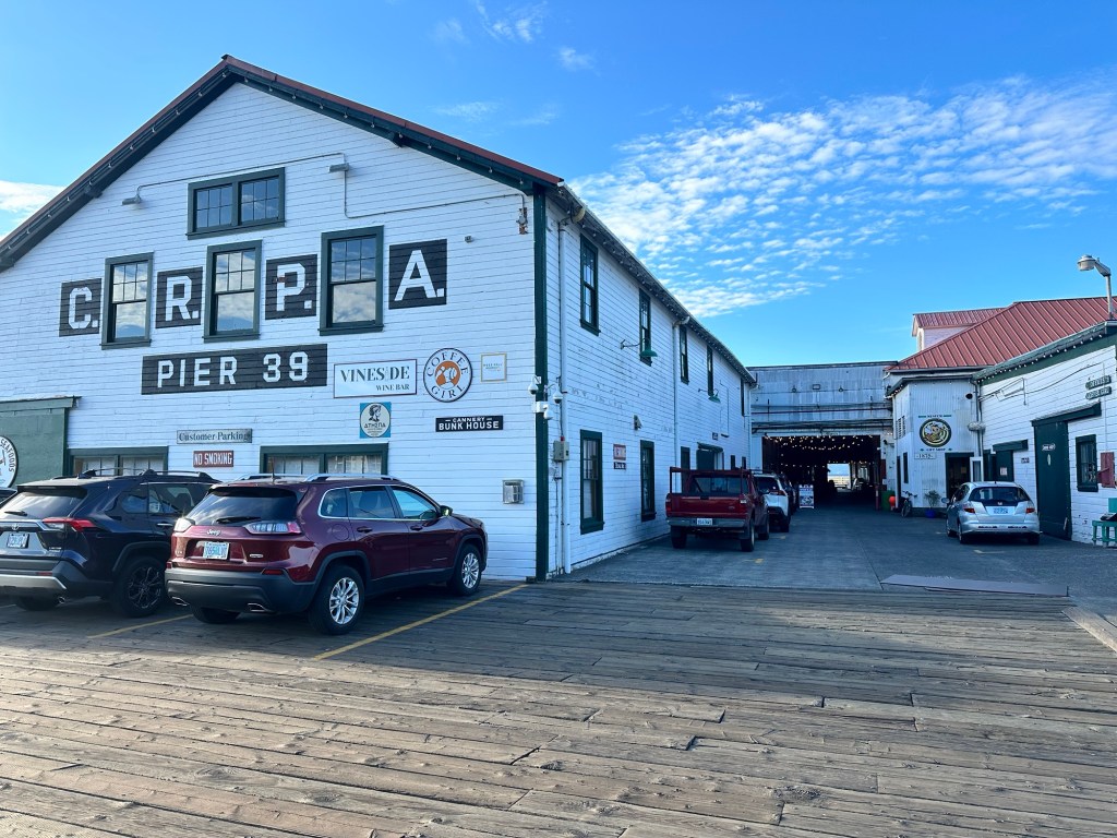 Pier 39 in Astoria, Oregon by Happy Vegan Campers