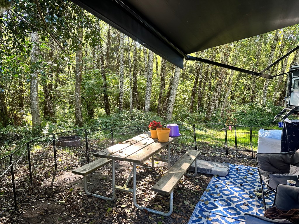 Thousand Trails Seaside in Seaside, Oregon. Picture by Happy Vegan Campers.