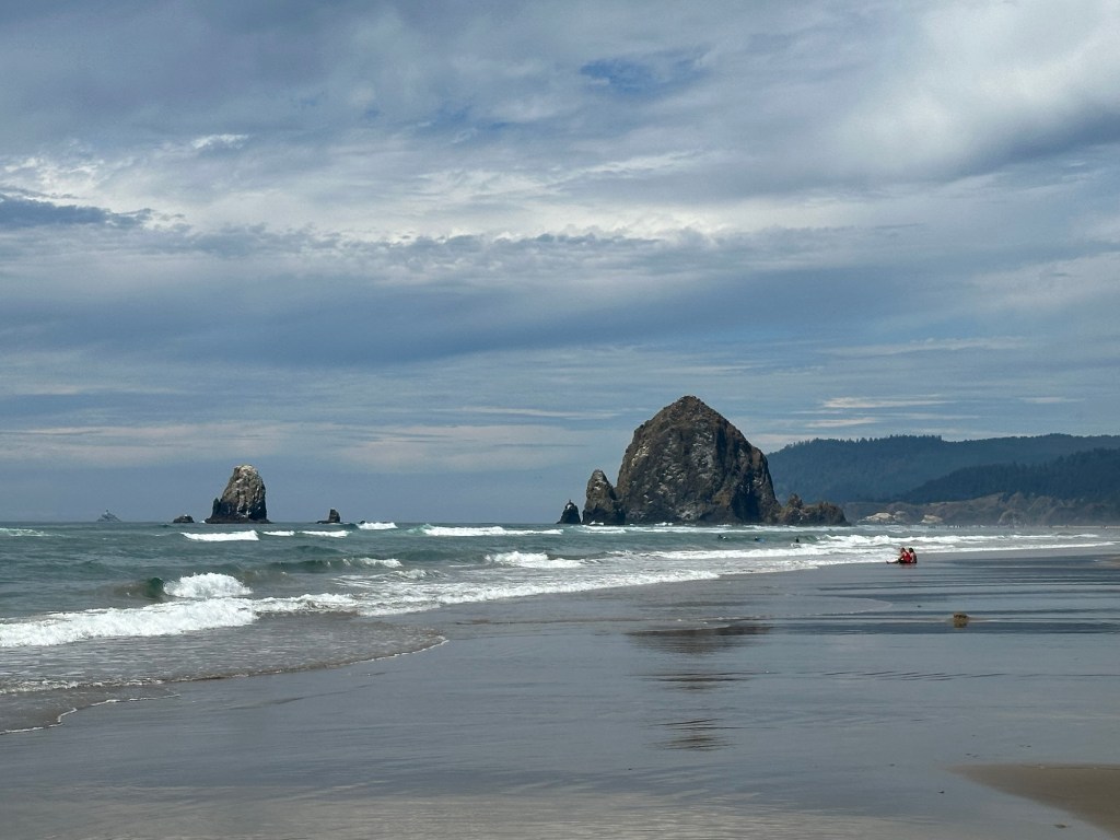 Haystack Rock in Oregon by Happy Vegan Campers