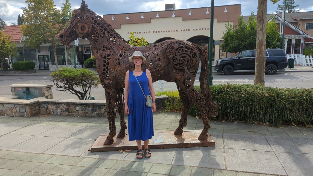 Art in Cloverdale, California by Happy Vegan Campers