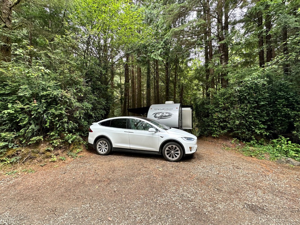 Thousand Trails South Jetty campground in Florence, Oregon. Picture by Happy Vegan Campers.