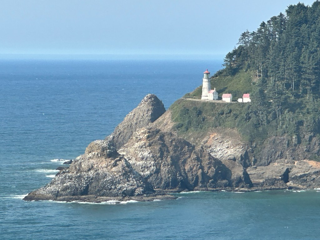 Heceta Head Lighthouse in Oregon by Happy Vegan Campers