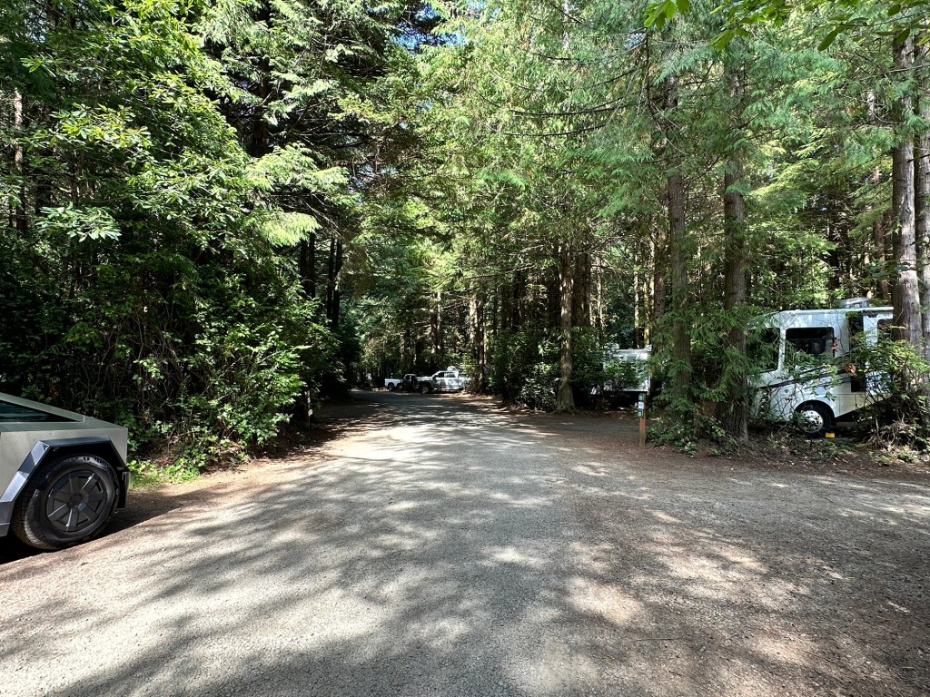Thousand Trails South Jetty campground in Florence, Oregon. Picture by Happy Vegan Campers.