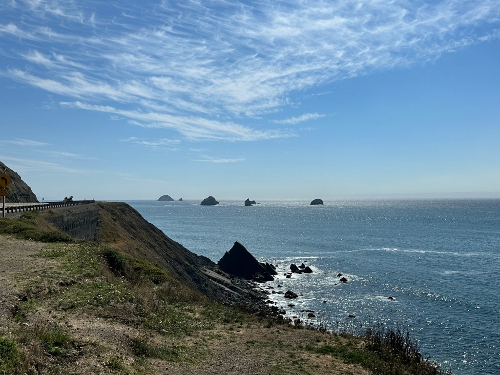 Oregon coast off US 101 in Oregon by Happy Vegan Campers
