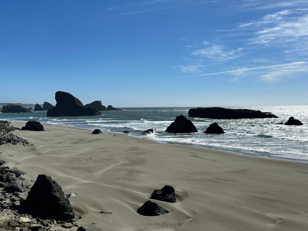 Myers Creek Beach in Oregon by Happy Vegan Campers