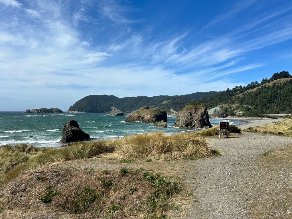 Myers Creek Beach in Oregon by Happy Vegan Campers