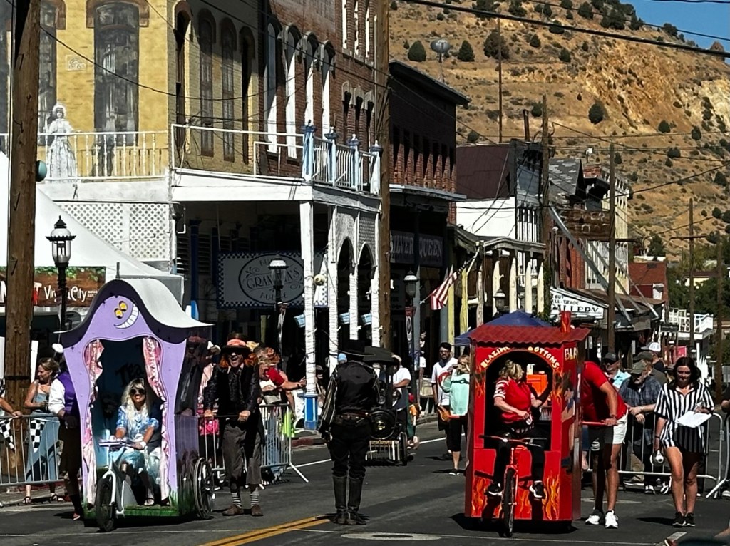 35th World Championship Outhouse Races in Virginia City, Nevada by Happy Vegan Campers