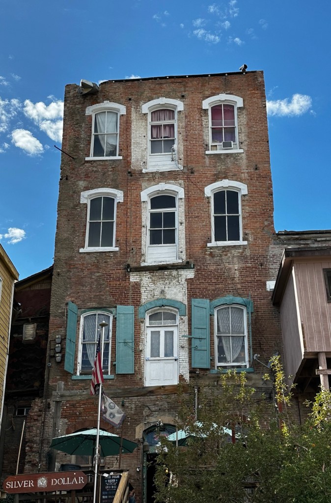 Back of old building in Virginia City, Nevada by Happy Vegan Campers