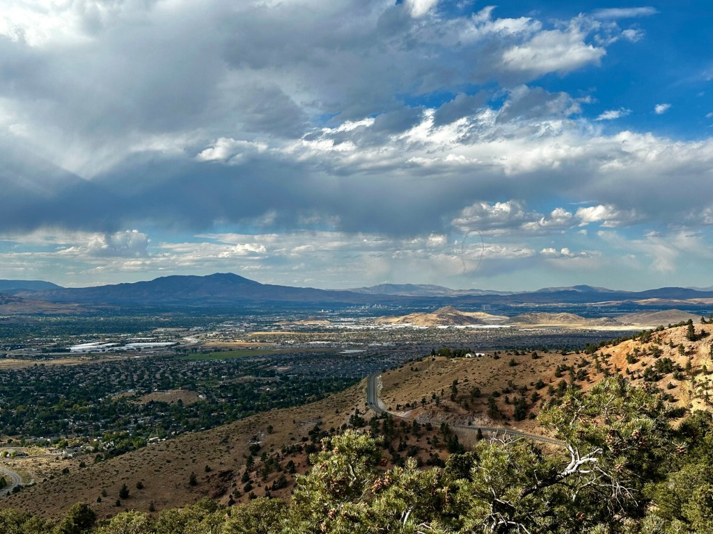 Valley near Reno, Nevada by Happy Vegan Campers