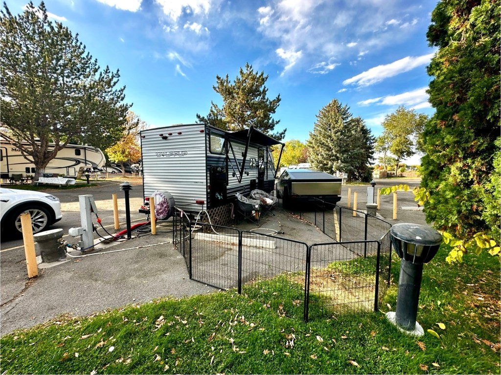 Carson Valley RV Resort in Minden, Nevada. Picture by Happy Vegan Campers.