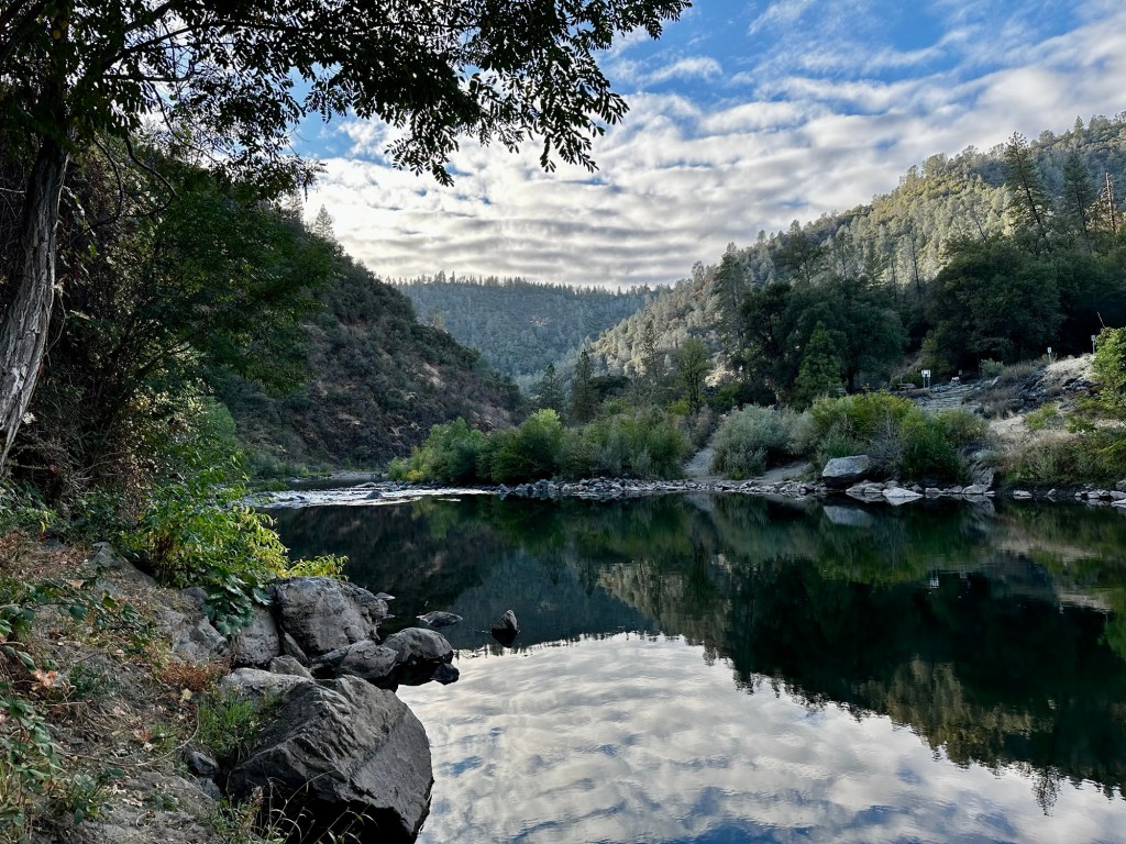 Middle Fork American River in Greenwood, California by Happy Vegan Campers