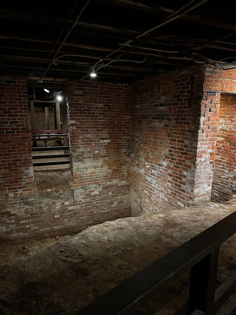Old Sacramento underground in Sacramento, California by Happy Vegan Campers