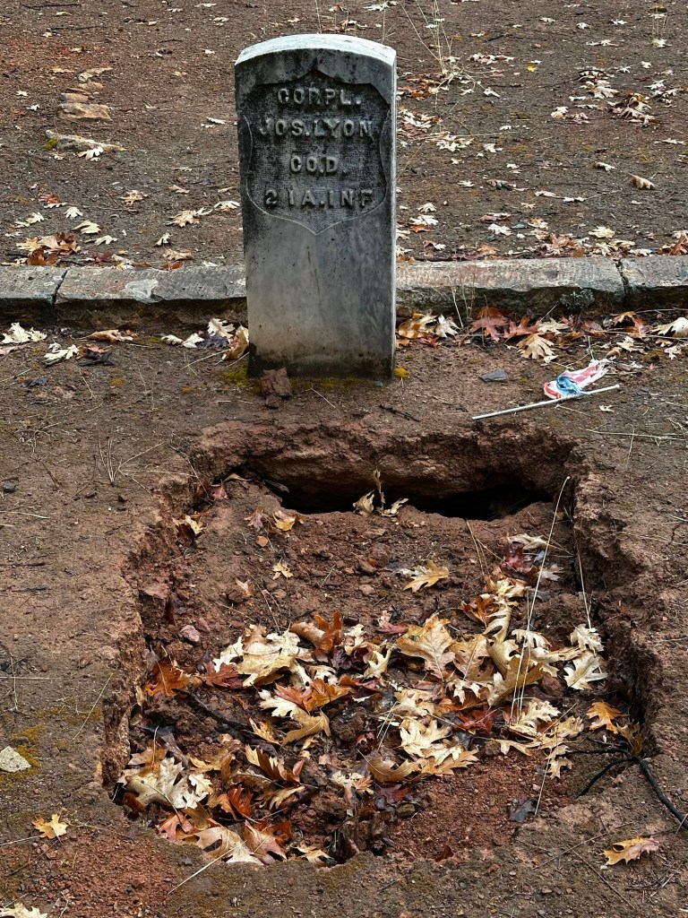 Grave in Placerville, California by Happy Vegan Campers