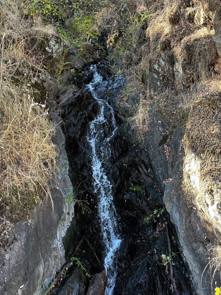 Waterfall east of Auburn, California on CA-49 by Happy Vegan Campers
