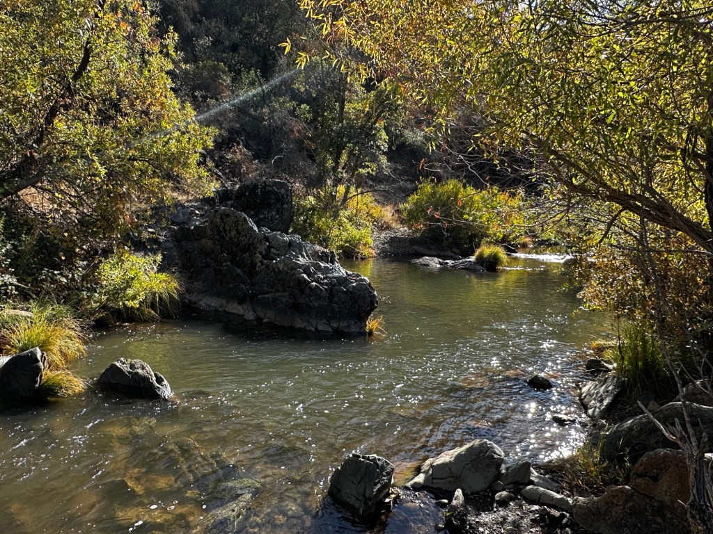 River at Hidden Falls in Auburn, California by Happy Vegan Campers