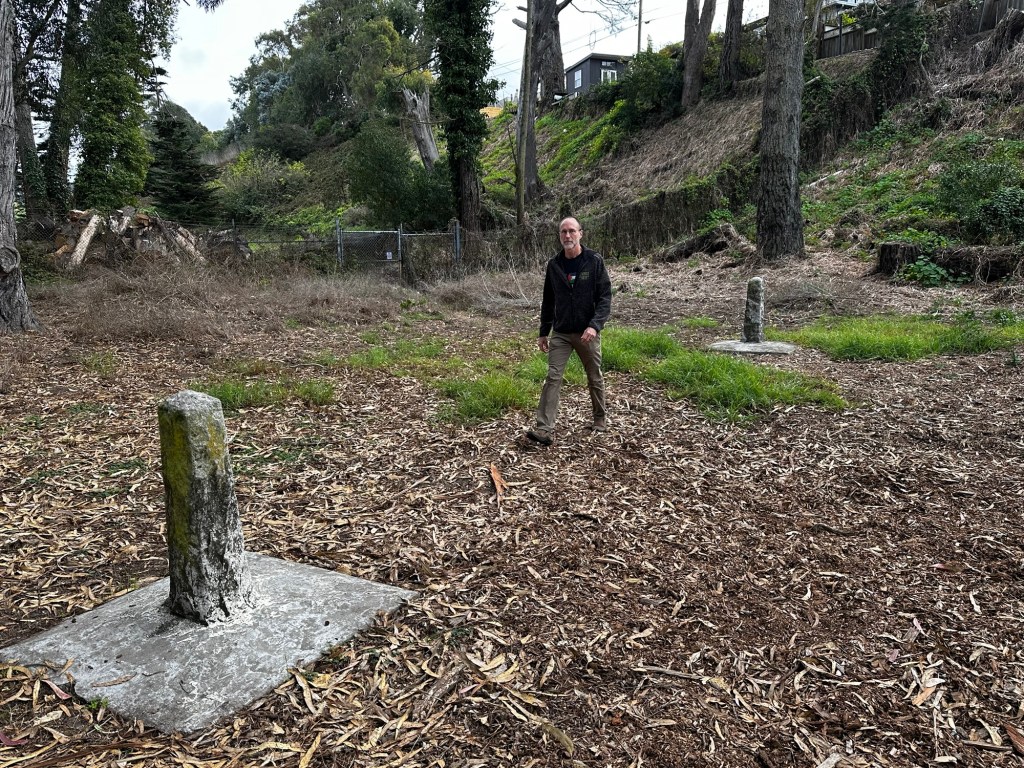 Site of last legal duel in Daly City, California by Happy Vegan Campers