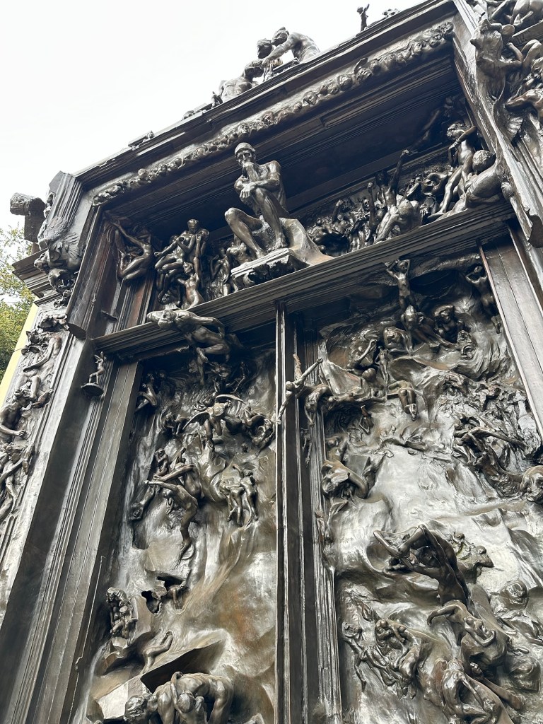 Dante’s Inferno Sculpture by Rodin at Stanford University in California by Happy Vegan Campers