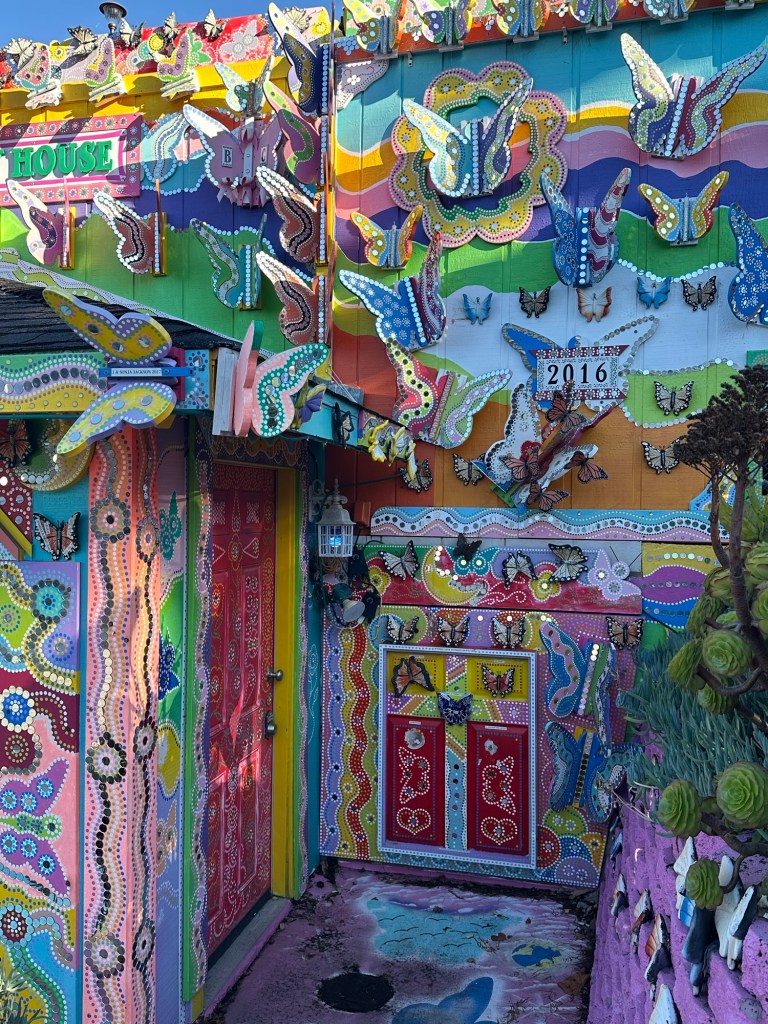 Butterfly House in Pacific Grove, California. Picture by Happy Vegan Campers.