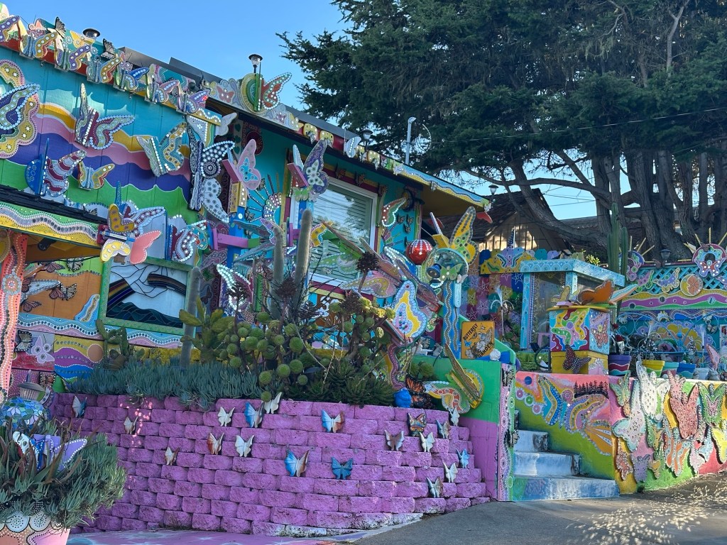 Butterfly House in Pacific Grove, California. Picture by Happy Vegan Campers.