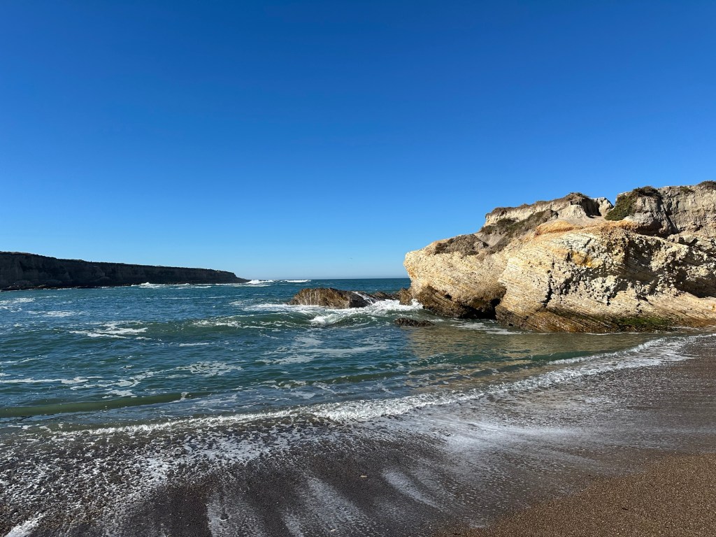 Spooner Beach at Montaña de Oro State Park in Los Osos, California. Picture by Happy Vegan Campers.