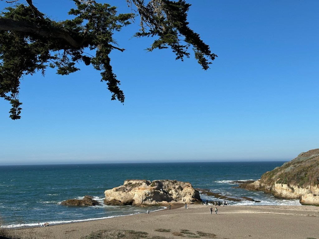 Spooner Beach at Montaña de Oro State Park in Los Osos, California. Picture by Happy Vegan Campers.
