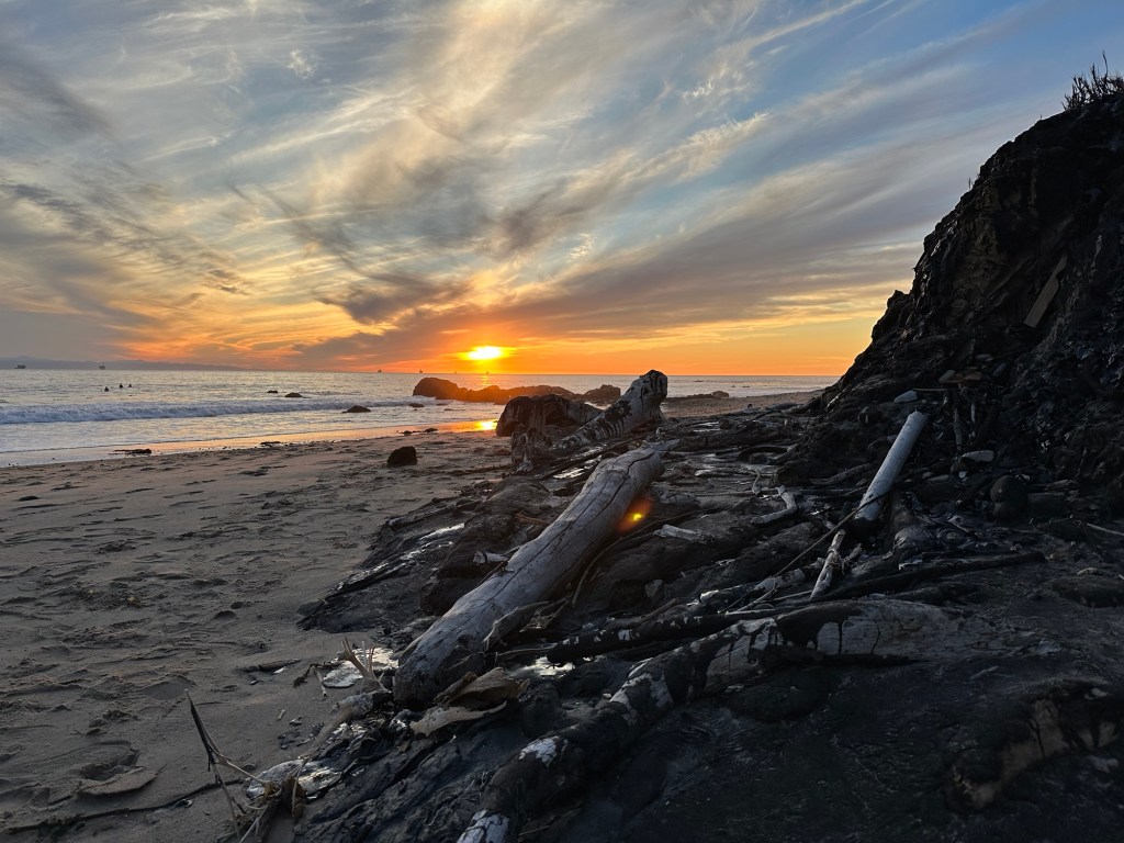 Carpinteria Tar Pit Park in Carpinteria, California. Picture by Happy Vegan Campers.