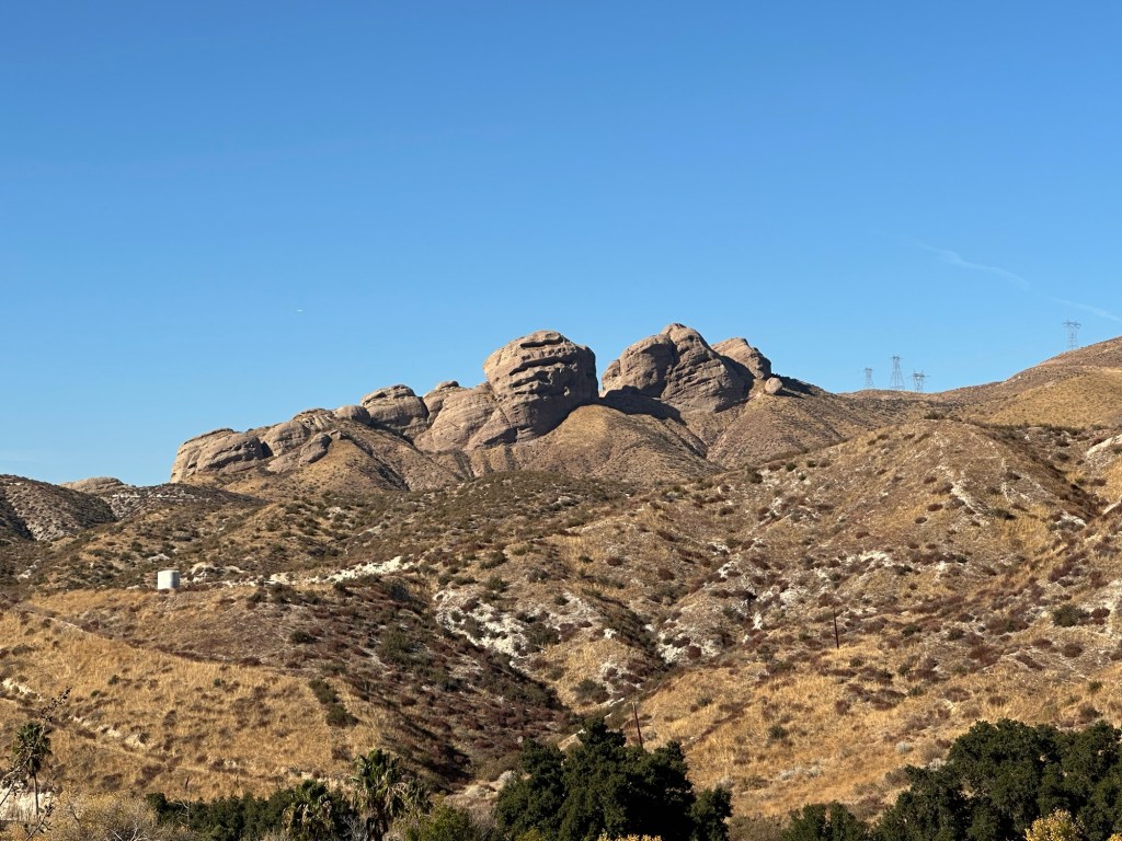 View from Pacific Crest Trail in Soledad Canyon in Acton, California. Picture by Happy Vegan Campers.