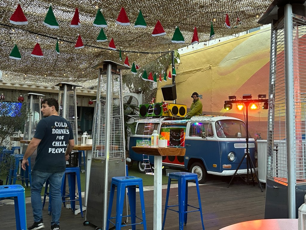 The Waterfront Venice at Venice Beach, California. Picture by Happy Vegan Campers.