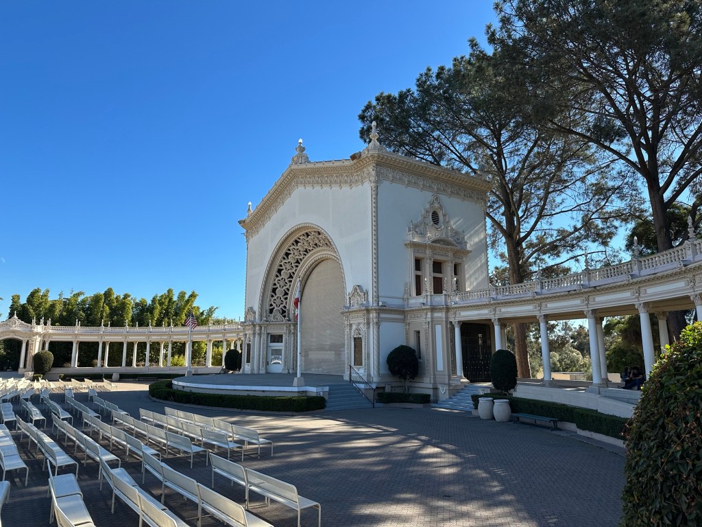 Organ at Balboa Park in San Diego, California. Picture by Happy Vegan Campers.
