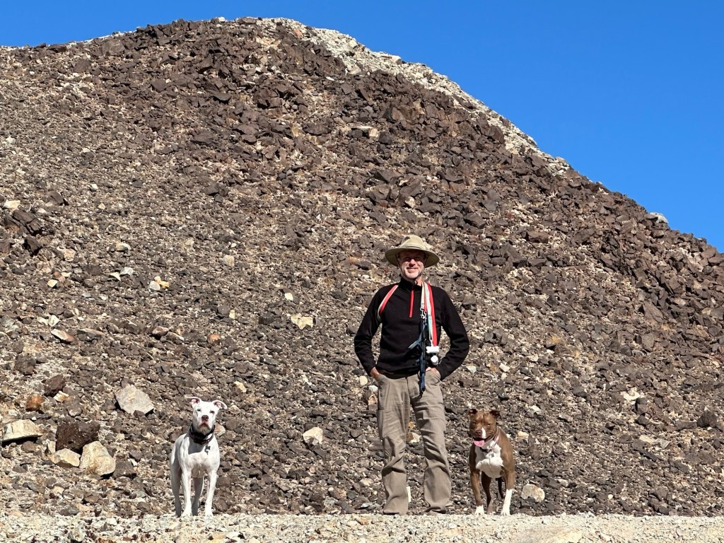Near American Girl Mine near Yuma, Arizona. Picture by Happy Vegan Campers.