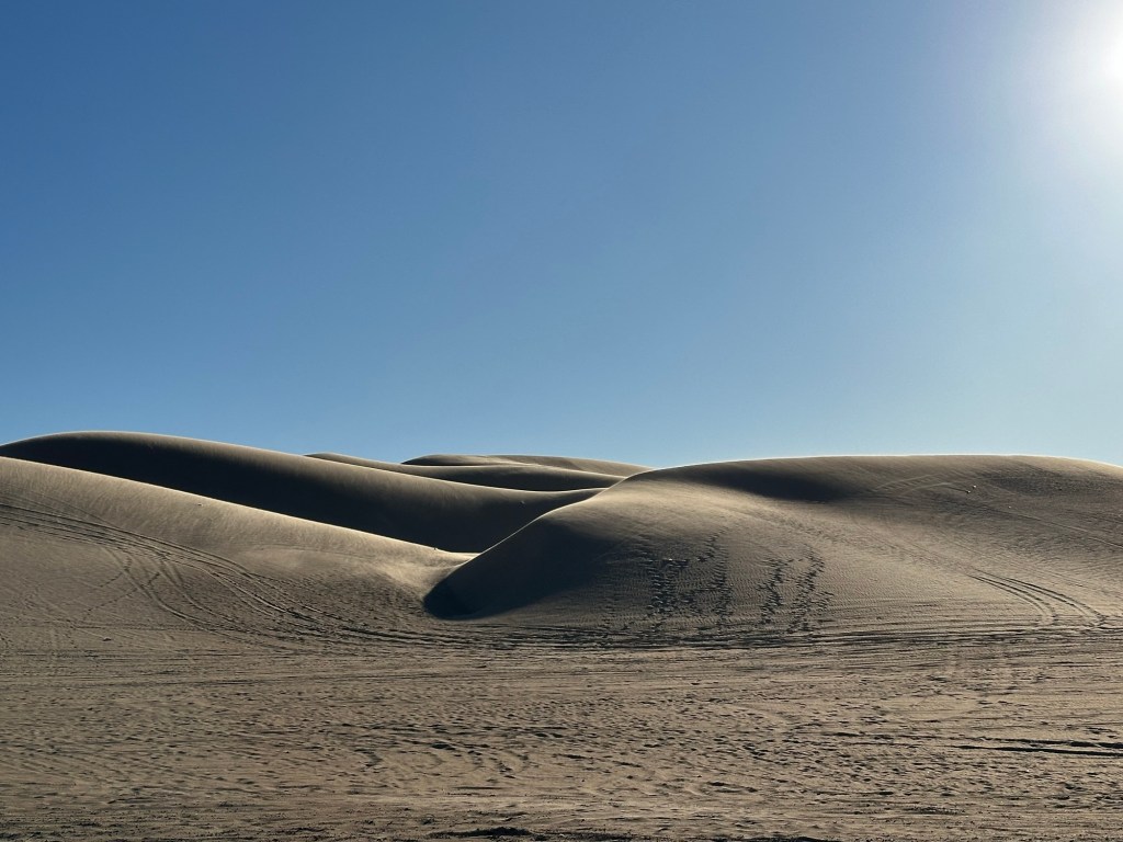Imperial Sand Dunes in Herber, California. Picture by Happy Vegan Campers.
