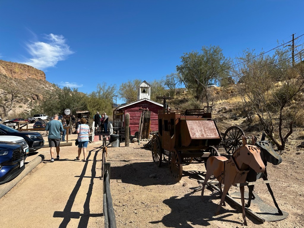 Tortilla Flats, Arizona. Picture by Happy Vegan Campers.