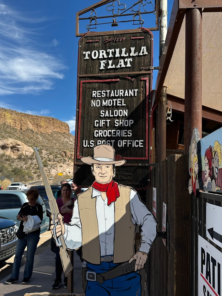 Tortilla Flats, Arizona. Picture by Happy Vegan Campers.
