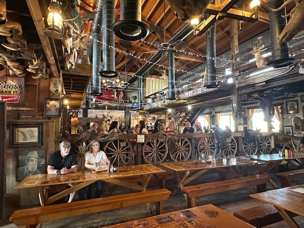 Bar in Goldfield, Arizona. Picture by Happy Vegan Campers.