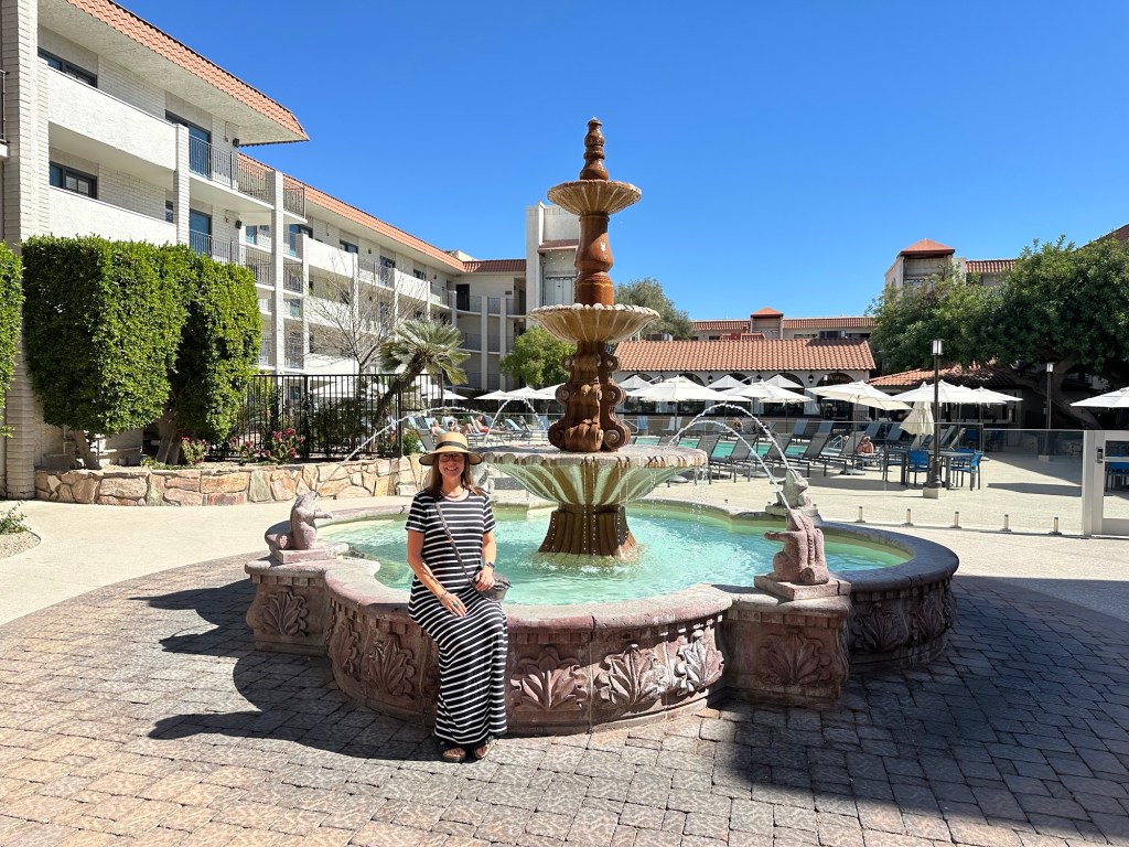 Embassy Suites in Scottsdale, Arizona. Picture by Happy Vegan Campers.