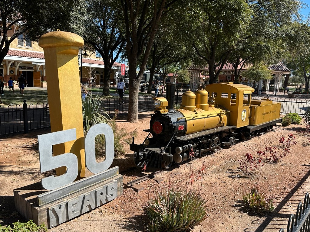 McCormick-Sillman Railroad Park in Scottsdale, Arizona. Picture by Happy Vegan Campers.