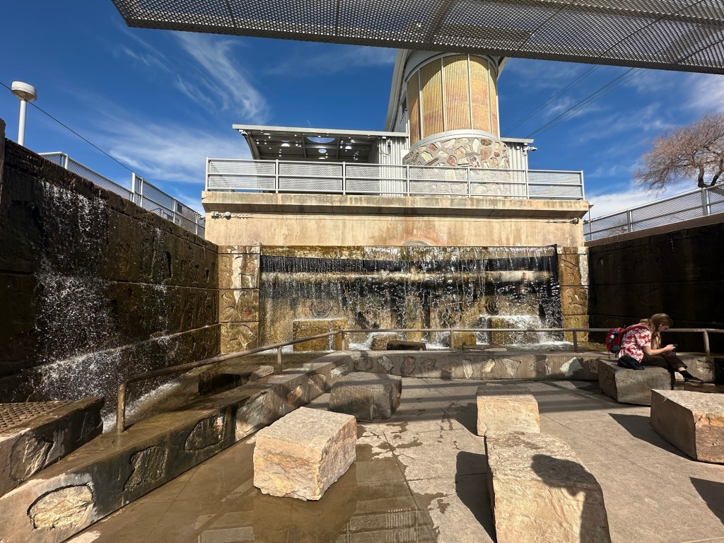 Arizona Falls in Phoenix, Arizona. Picture by Happy Vegan Campers.