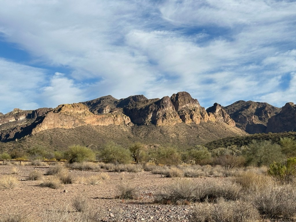 Salt River area in Tonto National Forest. Picture by Happy Vegan Campers.