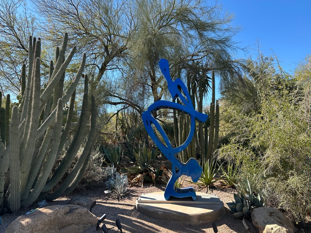 Desert Botanical Garden in Phoenix, Arizona. Picture by Happy Vegan Campers.