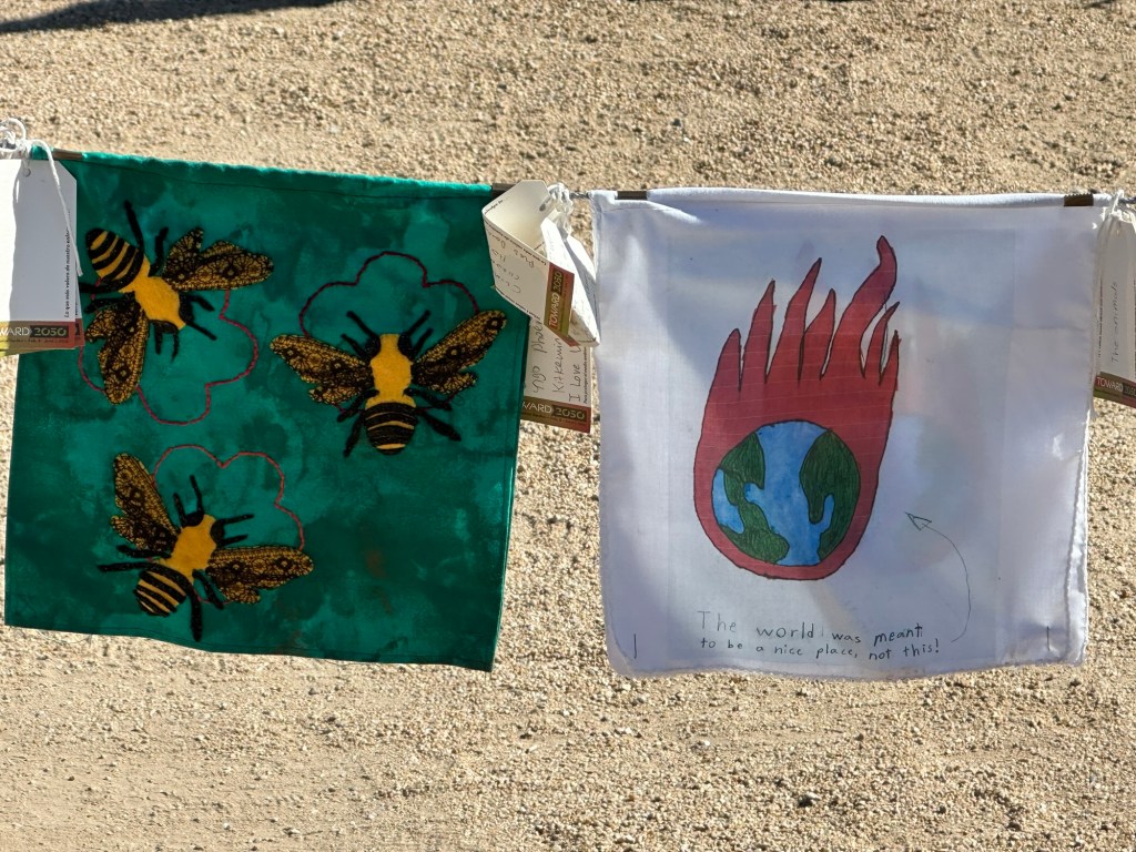 Climate Change Exhibit at Desert Botanical Garden in Phoenix, Arizona. Picture by Happy Vegan Campers.