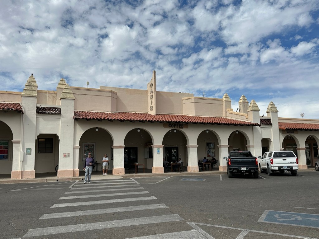 Downtown Ajo, Arizona. Picture by Happy Vegan Campers.