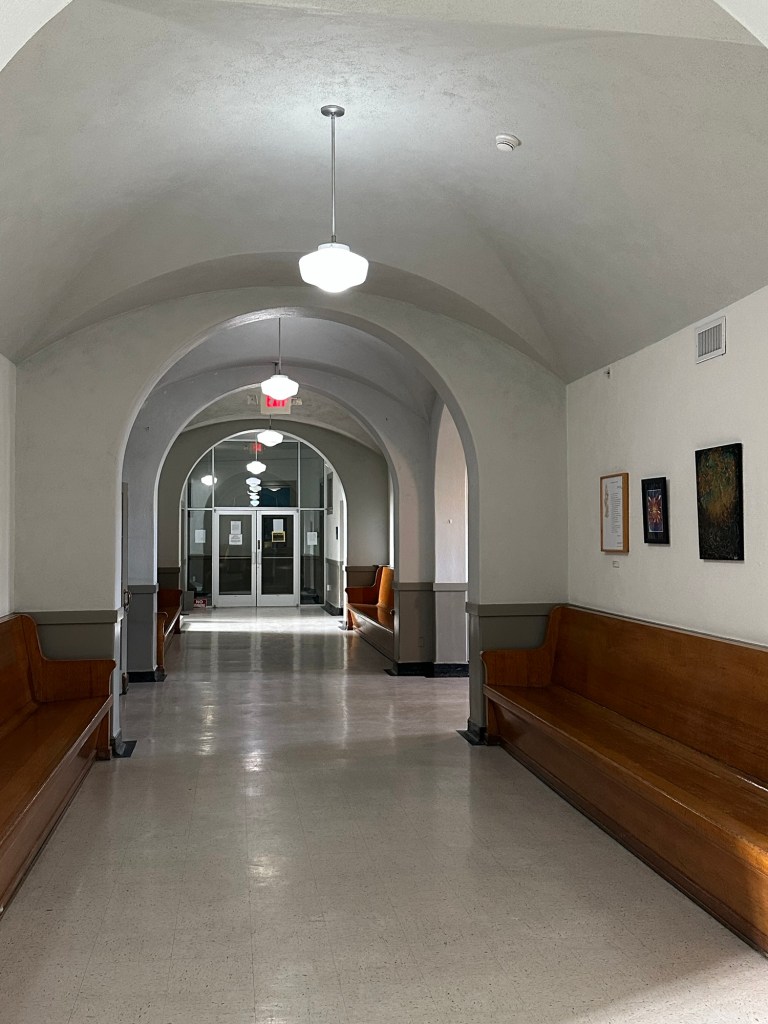 Curley School Artisan Apartments in Ajo, Arizona. Picture by Happy Vegan Campers.
