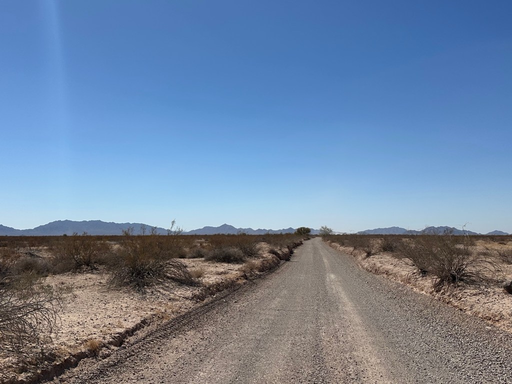 El Camino Del Diablo in Ajo, Arizona. Picture by Happy Vegan Campers.