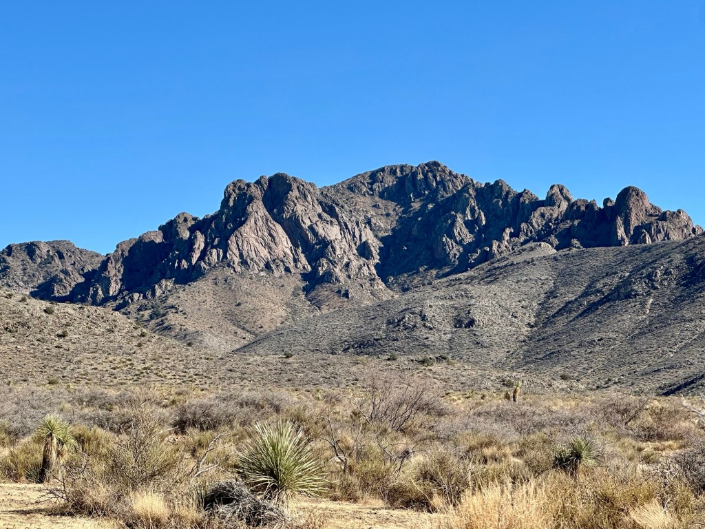 Florida Mountains in Deming, New Mexico. Picture by Happy Vegan Campers.
