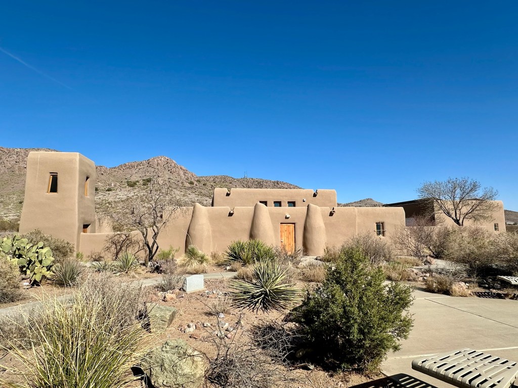 Visitor center at Rockhound State Park in Deming, New Mexico. Picture by Happy Vegan Campers.